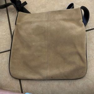 Suede like crossbody